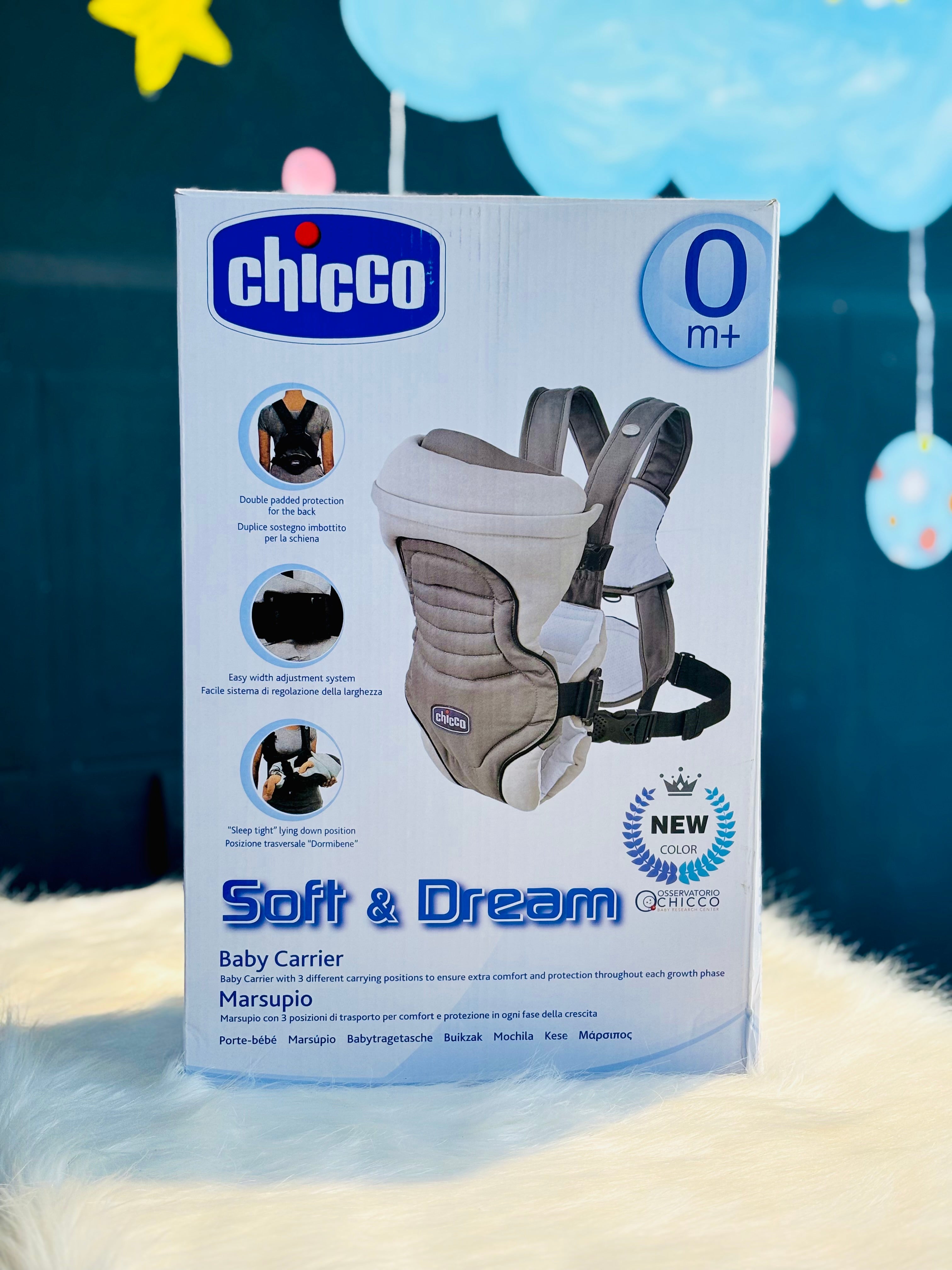 Porte-Bébé Chicco Soft & Dream - 3 Positions / 0-13 Kg